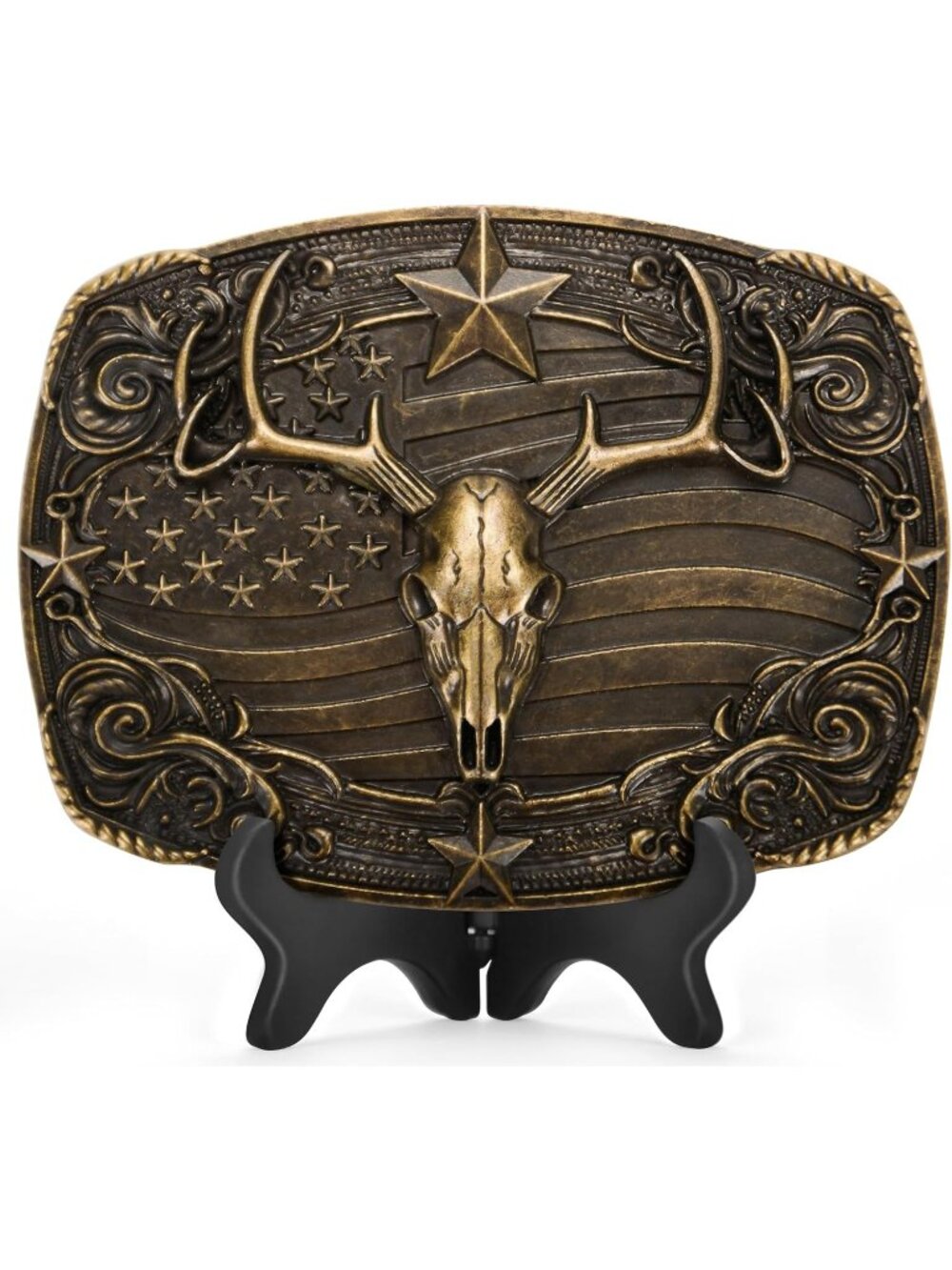 Men Gold Western Cowboy Buckle for Men Women Belt